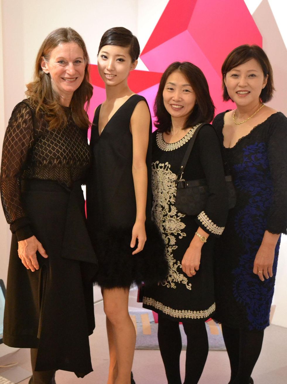 188 Houston Ballet patrons in Paris November 2013 Jean May, from left, Nozomi Iijima, Machiko Yoshiyama and Akemi Saitoh