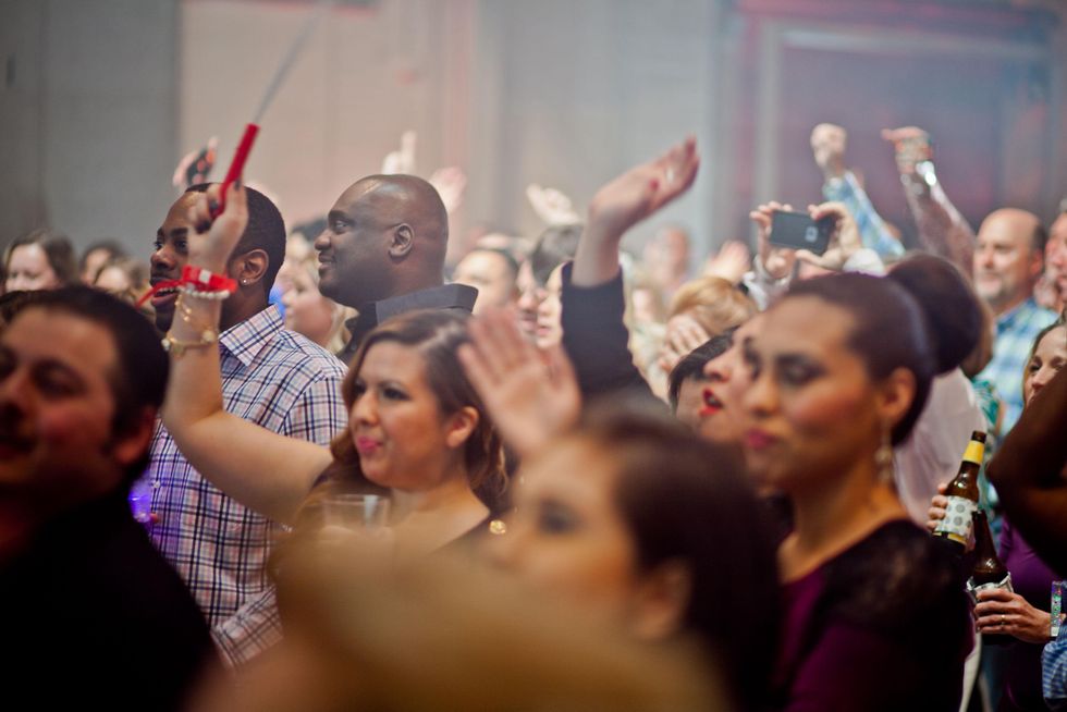 189 The crowd at the Patient Financial Services 10th anniversary party April 2015