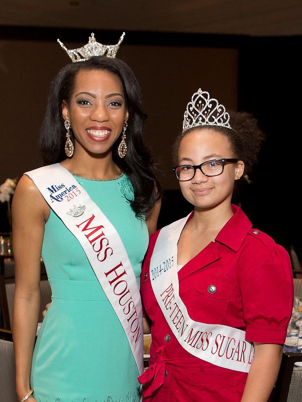 19 Chyna Wheatley, left, and Anita Lee at Bo's Place luncheon February 2015