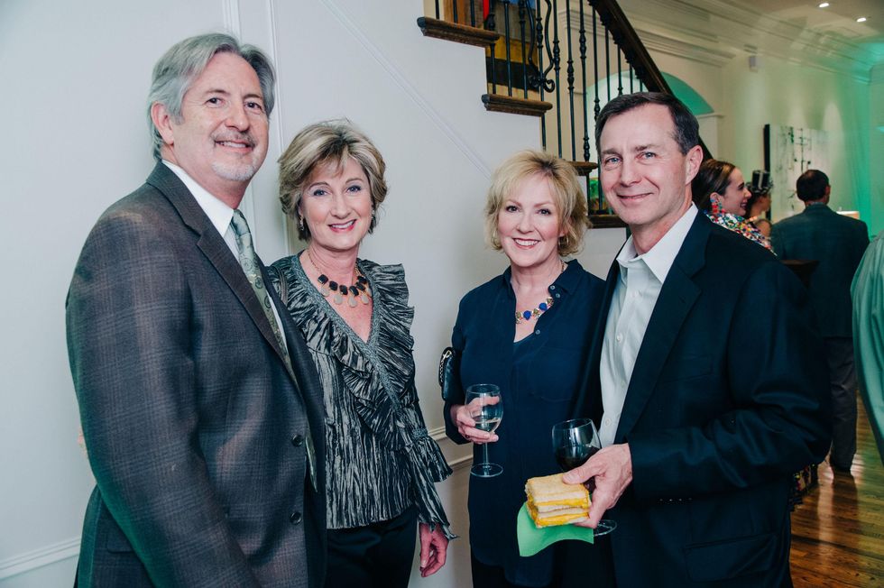 19 Dr. Ken Korthauer and Sue Korthauer, from left, and Denise and Todd Liebl at the Green Hearts Gala February 2015