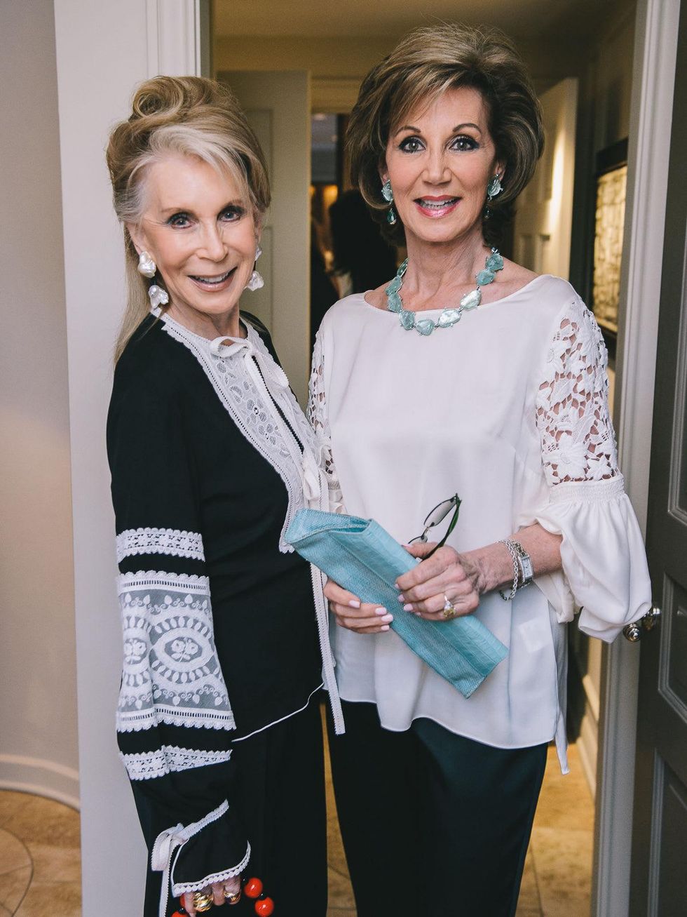 19 Drybar launch event September 2013 Joan Schnitzer Levy, Frann Lichtenstein