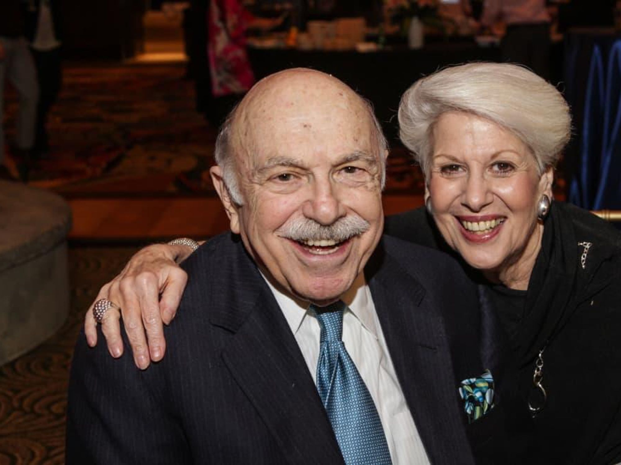 19 Ed and Lorraine Wulfe at The Social Book 2015 Launch Party January 2015