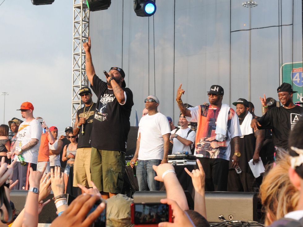 19 Free Press Summer Fest fashion June 2014 rappers musicians posing