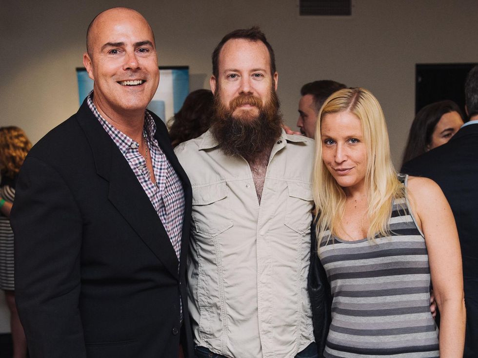 19 Houston Design Fair kick-off party April 2013 Pepper Paratore, Mark McCray, Katherine Stromsland