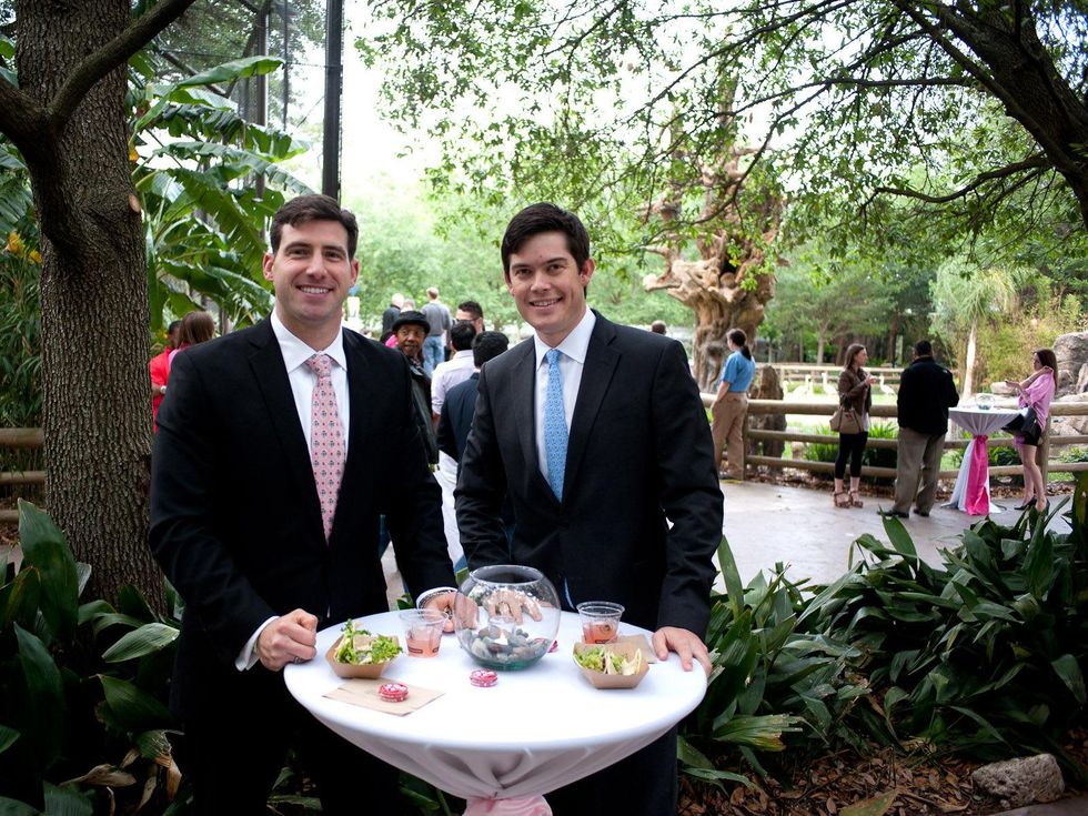 19 Houston Zoo Flock Pink Flamingo Party May 2013 Will Moss and Kyle Kelly