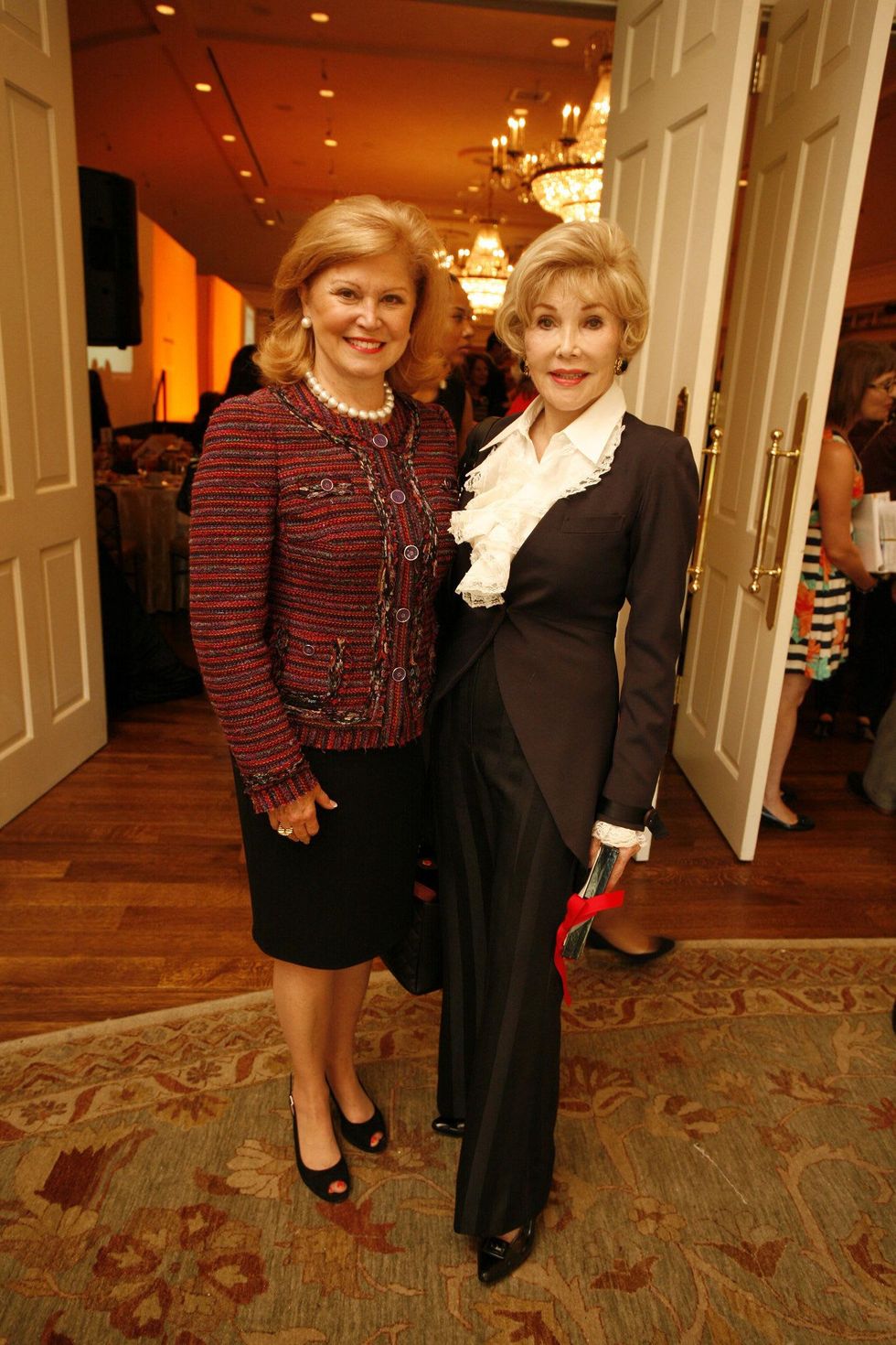 19 Jan Duncan, left, and Joanne King Herring at the Texas Children's Hospital Celebration of Champions luncheon October 2014