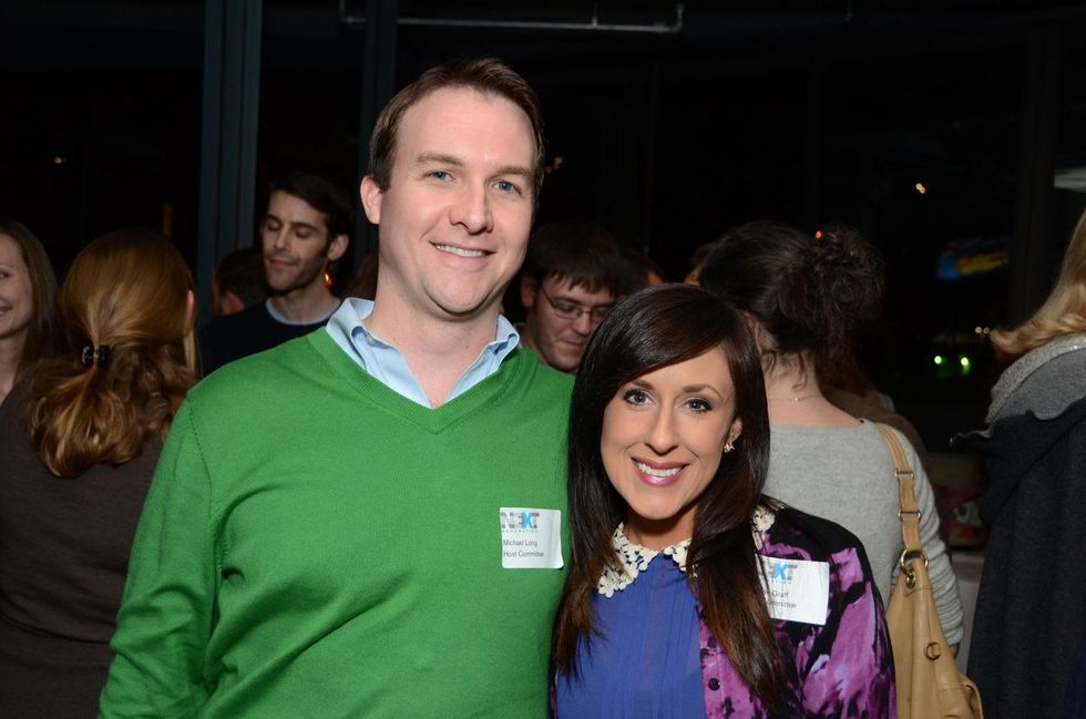 19 Michael Long and Jennifer Graff at the Holocaust Museum Houston's Next Generation Young Professionals kickoff party November 2013