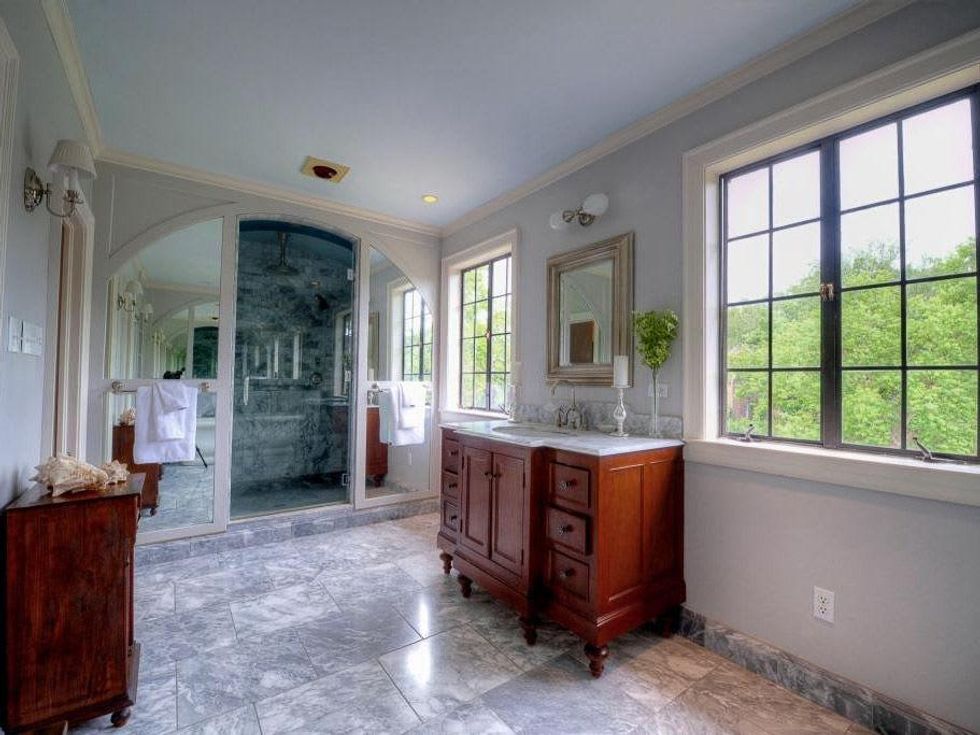 19 On the Market Hobby Manor October 2013 at 2115 Glen Haven Blvd. master bath vanity and shower