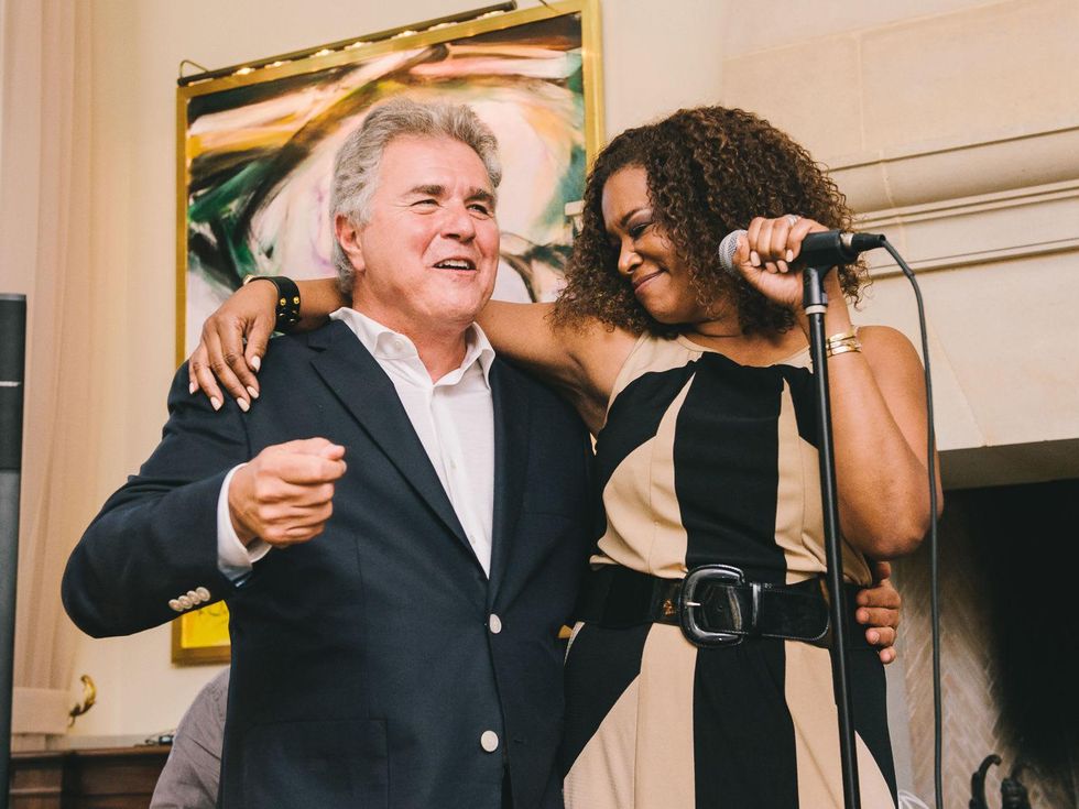 19 Steve Tyrell CD launch party June 2013 Steve Tyrell, Deborah Duncan