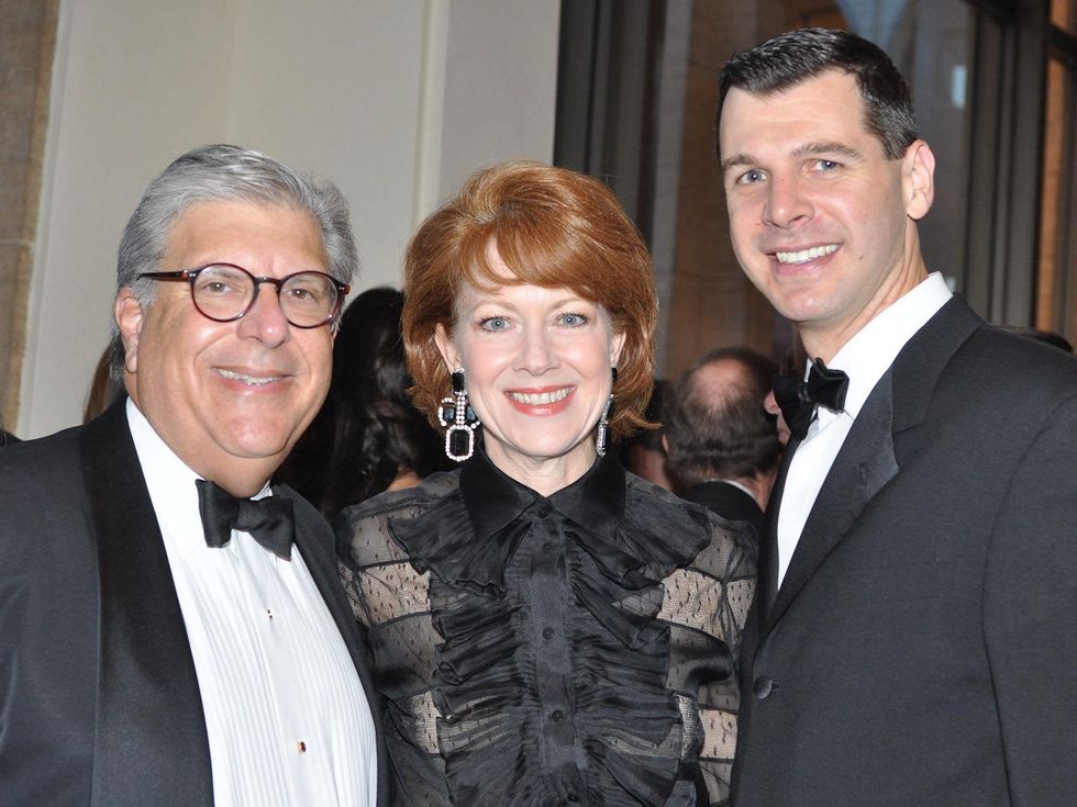 19 Tom and April Lykos, from left, with Mark Hanson at the New York Philharmonic Opening Night October 2013
