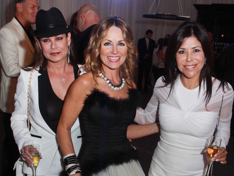 196 Kathy McGill, from left, Lucinda Loya and Erika Bagwell at Lucinda Loya's birthday celebration February 2014