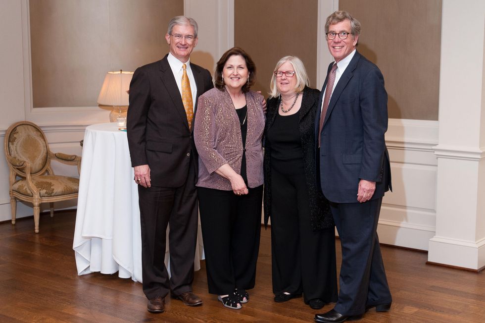 197 Larry and Naomi Foote, from left, and Kathy and Ed Segner at the River Oaks Chamber Orchestra Gala September 2014