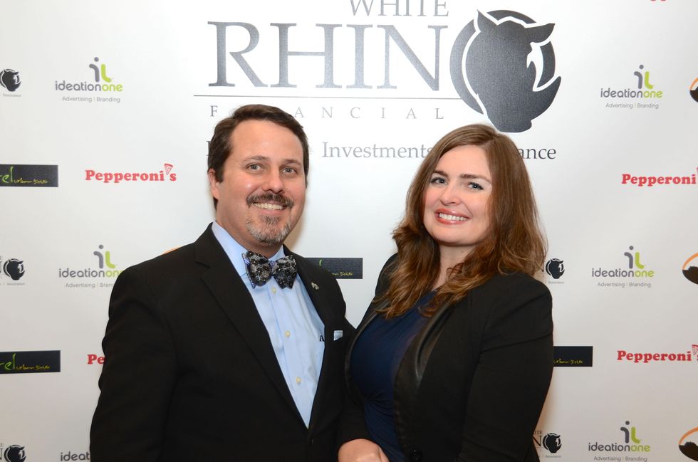 199 Brandt Jordan and Sonia Guimbellot at the Red Carpet Soiree November 2014