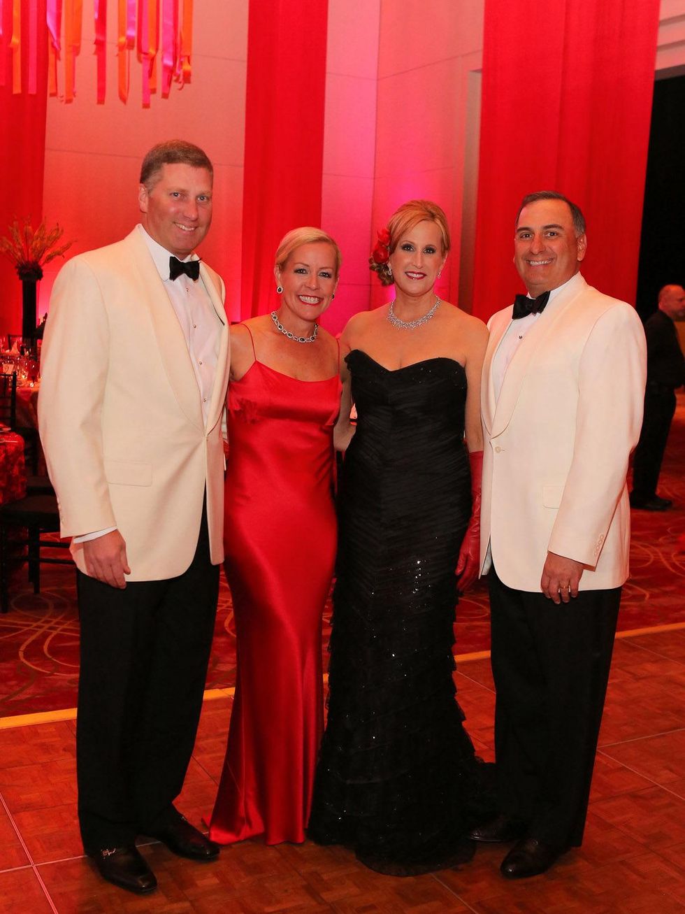 199 Houston SPA gala April 2013 Matt Schatzman and Rosemary Schatzman with Vanessa Sendukas and Perry Sendukas