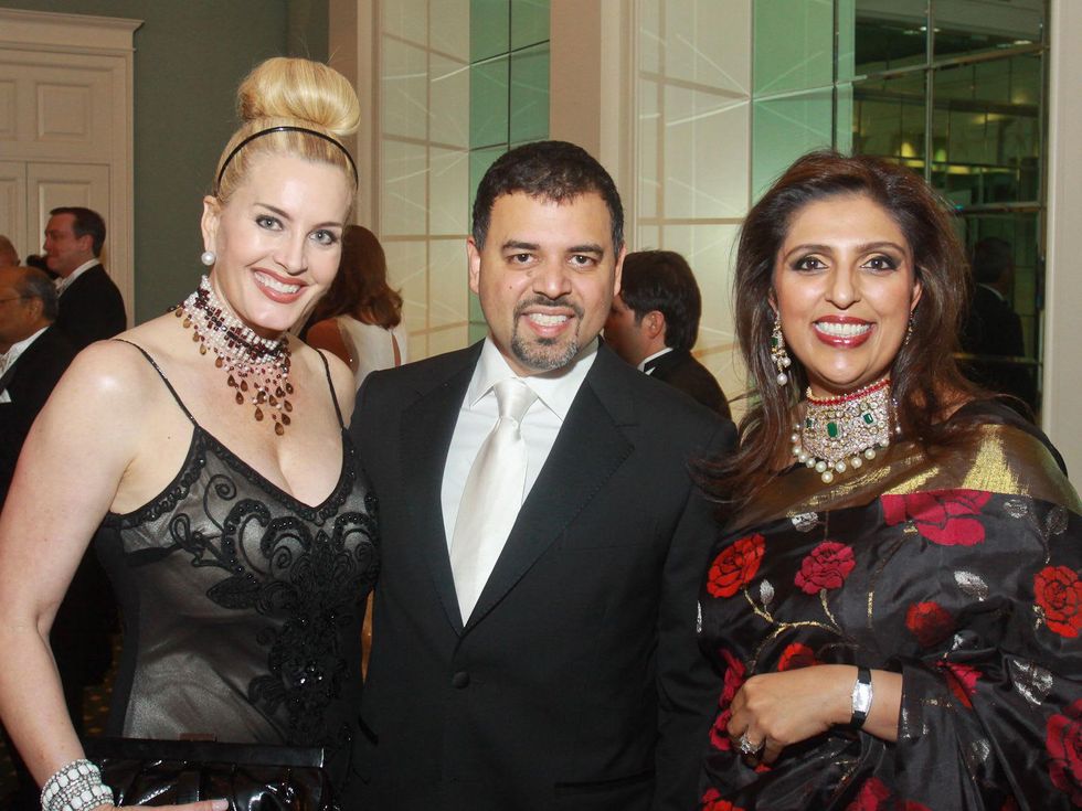 199 Kimberly DeLape, from left, with Pershant Mehta and Nidhika Mehta