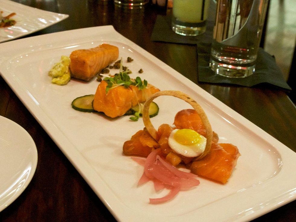 2 60 Degrees Mastercrafted dinner November 2013