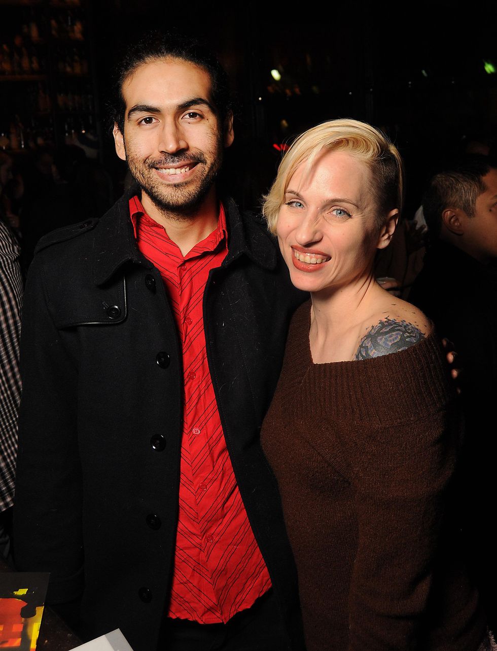 2 Adam Castaneda and Rebecca French at the CounterCurrent Kickoff Party March 2015