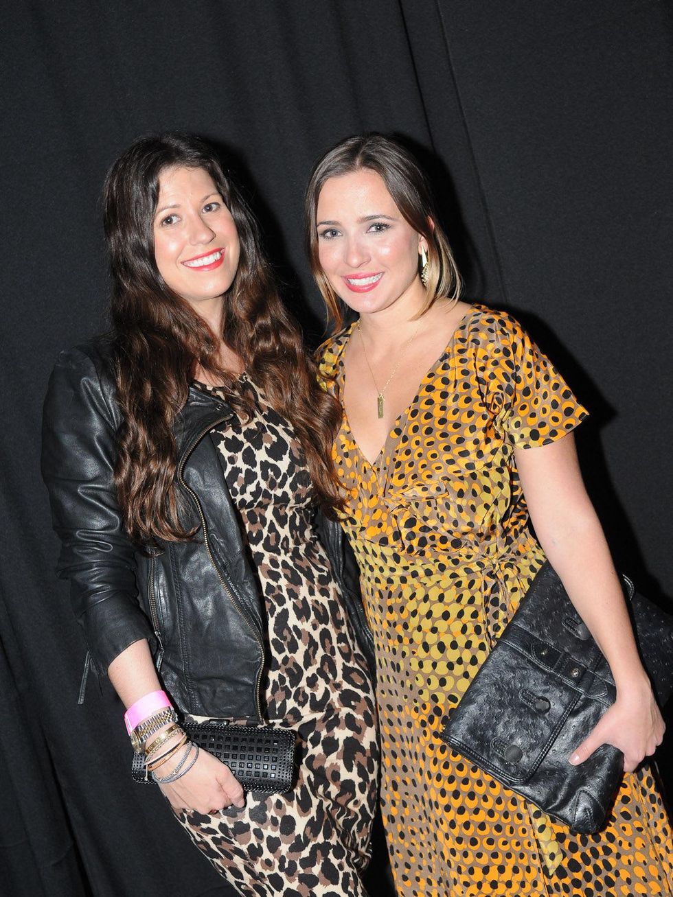 2 Ally Shell, left, and Michelle Reyna de Taussig at Diverseworks' Fashion Fete