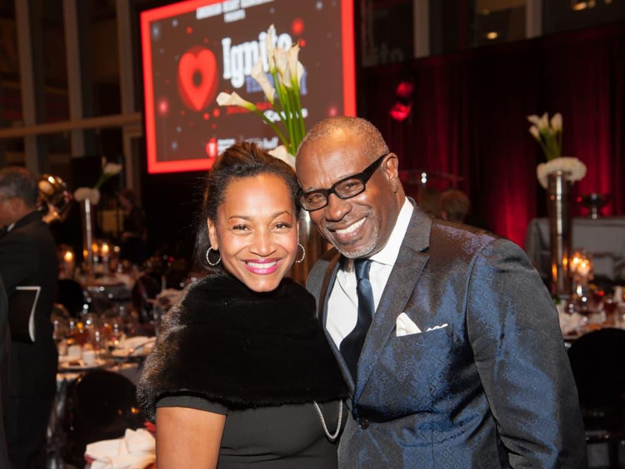 2 Anita and Gerald Smith at Heart Ball February 2014
