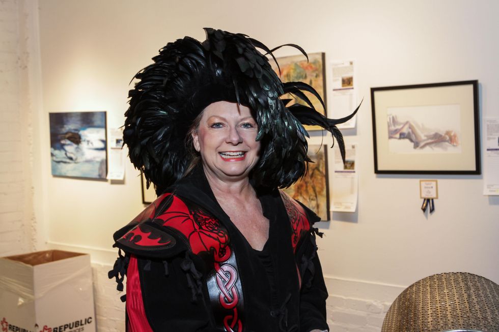 2 Ardis Bartle at the Art on the Avenue benefit November 2014