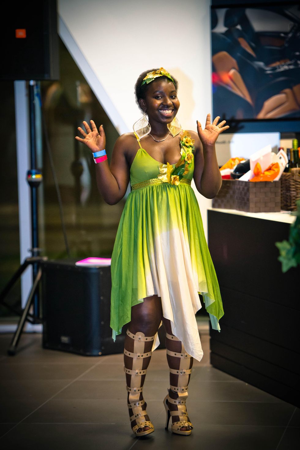 2 Belgique Musaniwabo at the Bering Omega Toga Party July 2014