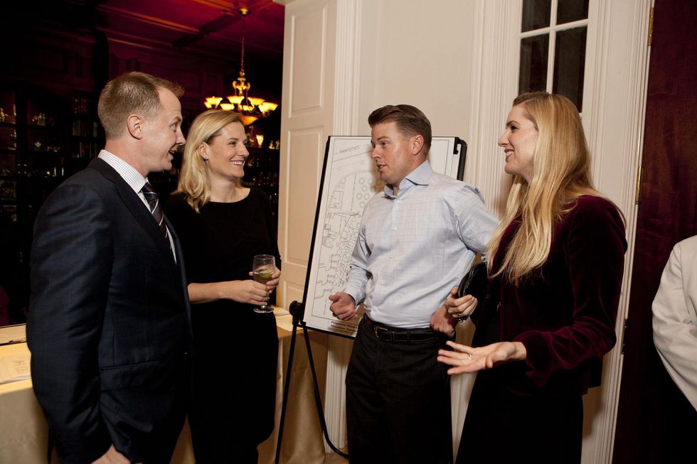 2 Billy and Christie McCartney, from left, with Brandon and Audrey Cochran at the Houston Symphony Ball kickoff party November 2013.