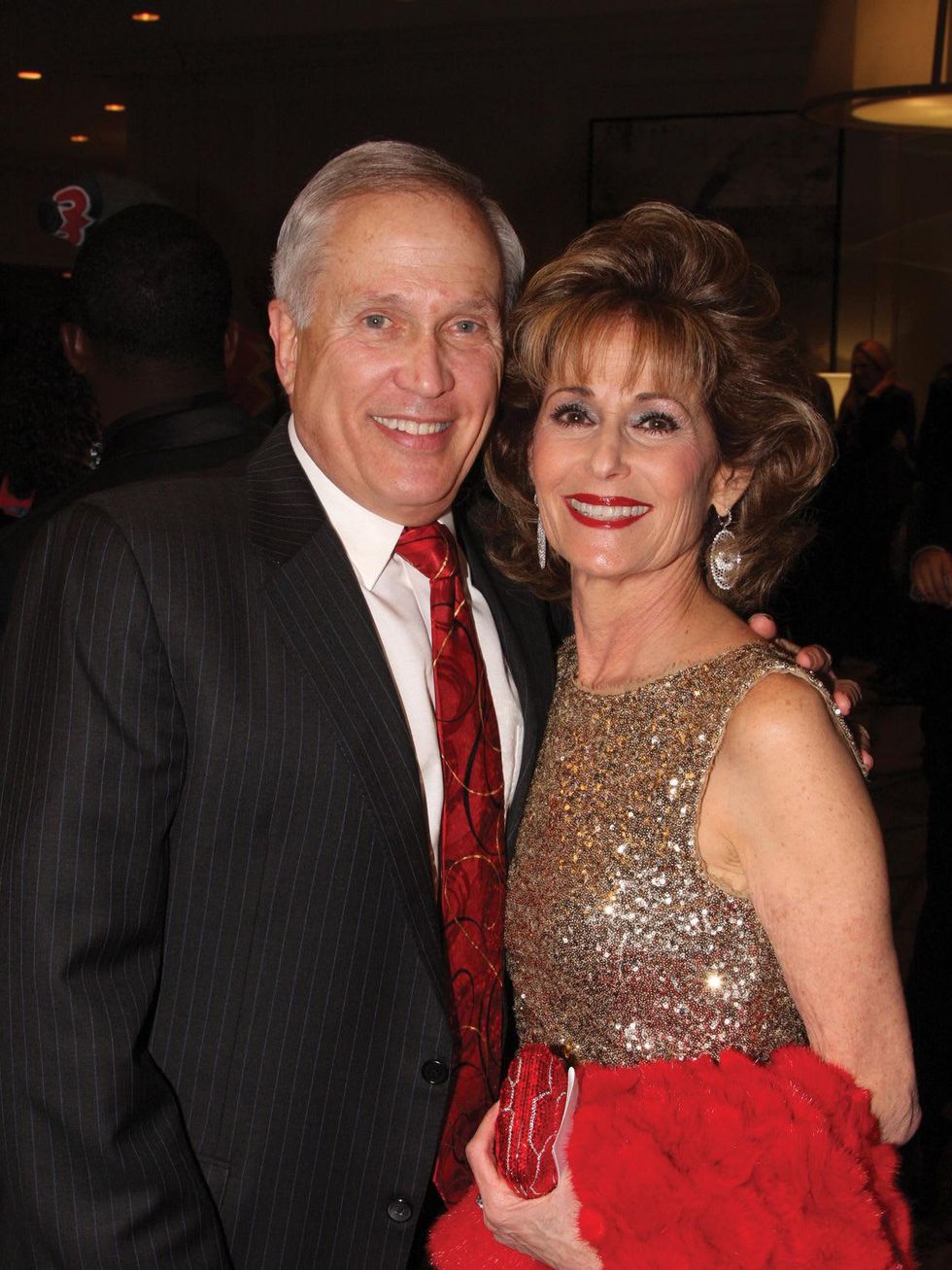 2 Buster and Karen Freedman at the Seven Acres Gala February 2014