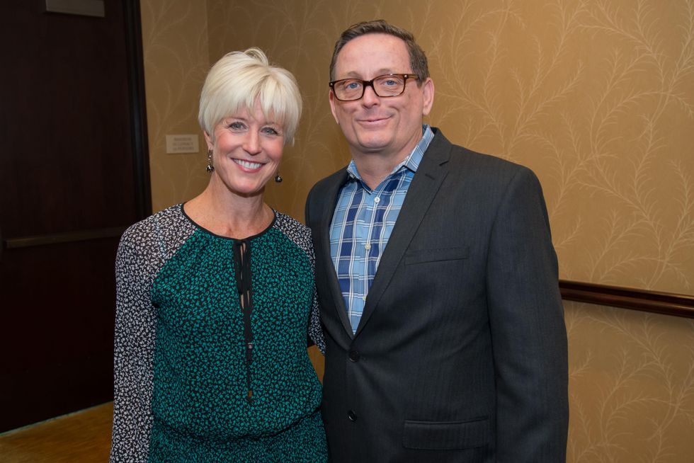 2 Carol Farnsworth and Alan Morlan at The Council Fall Luncheon November 2014