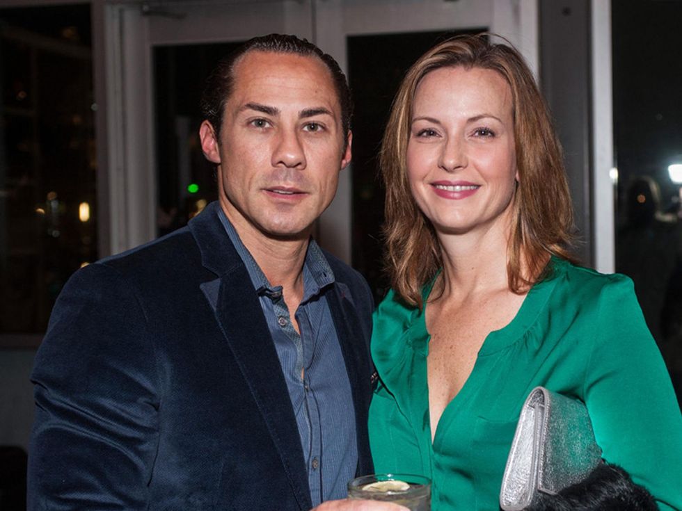 2 Cenk and Catherine Ozdogan at the Bruce Munro VIP reception at Discovery Green November 2014