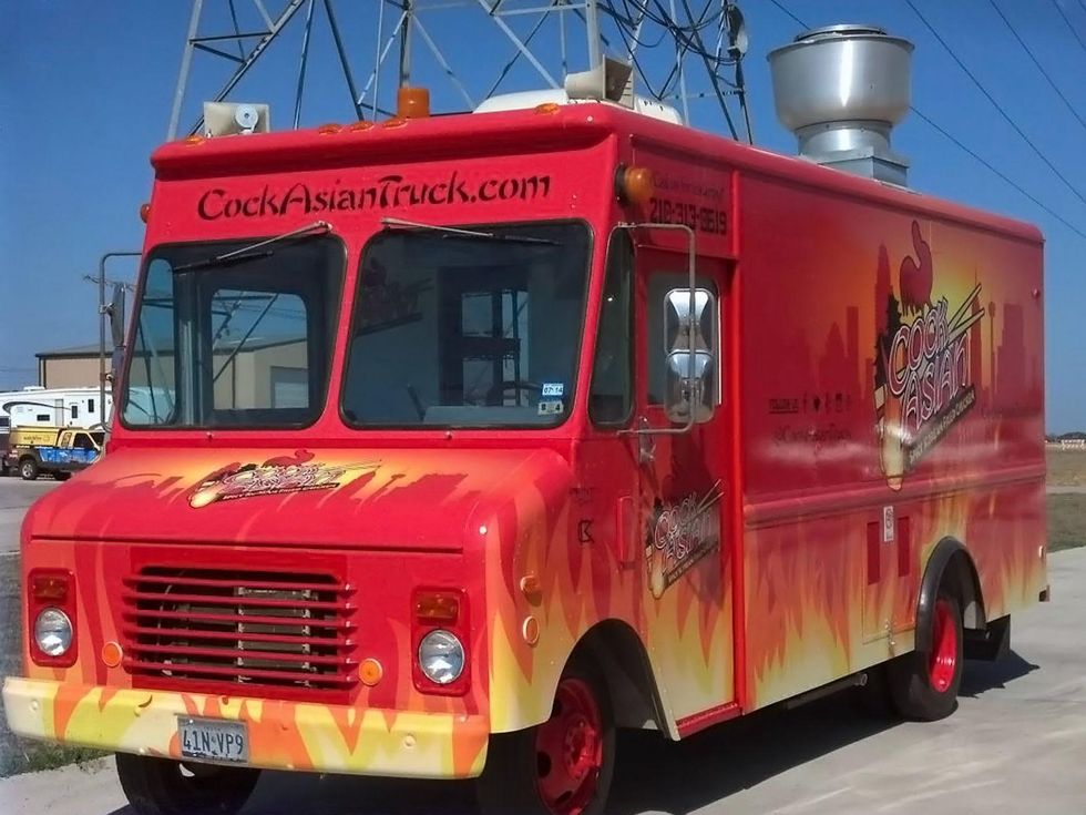 2 Cockasian food truck San Antonio truck