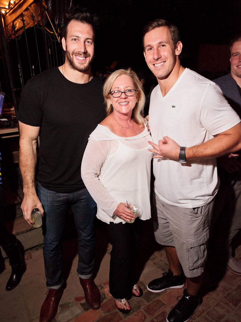 2, Connor Barwin farewell party, April 2013, Connor Barwin, Dawn Fudge, Owen Daniels