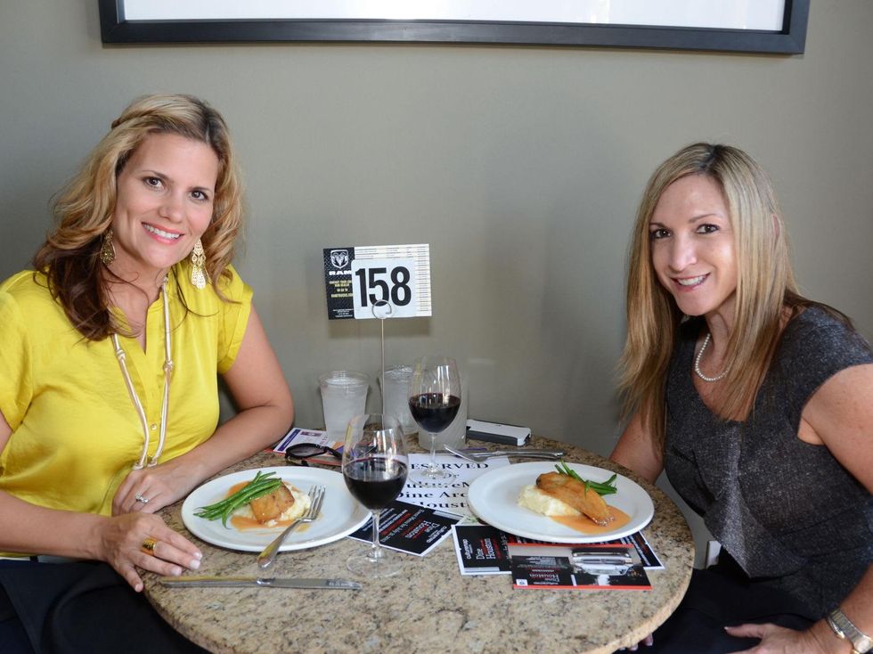 2 Dine Around at The Tasting Room July 2013 Cyndi Ham, Kasey Scott