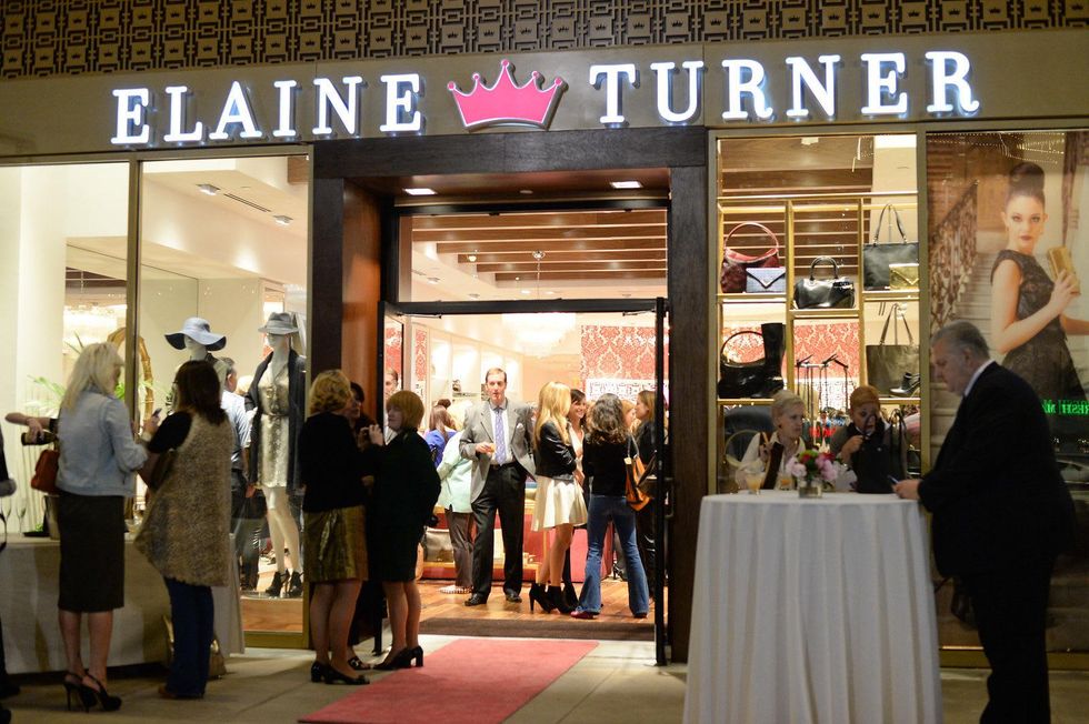 2 Elaine Turner BLVD Place store front night at the Elaine Turner BLVD Place Grand Opening Party December 2014