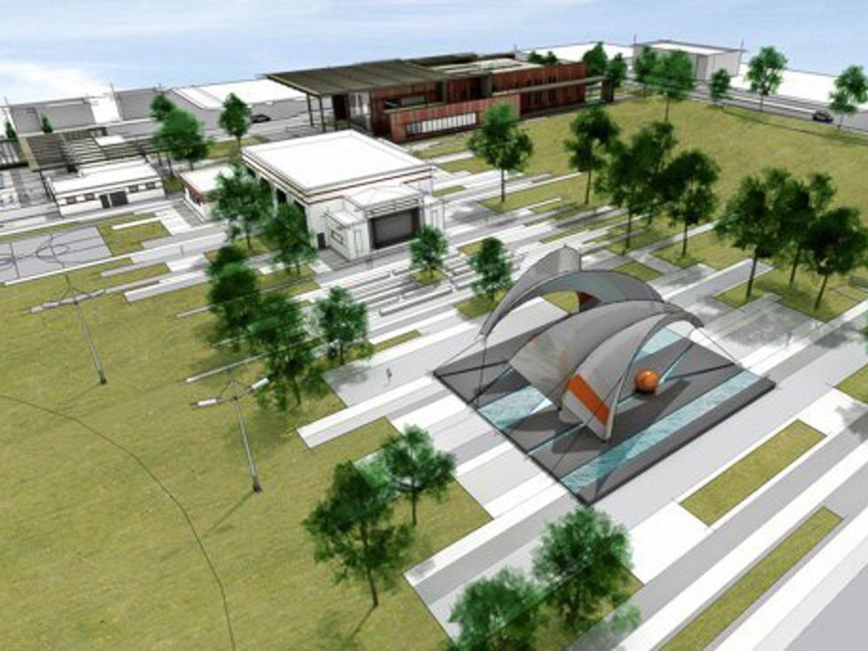 2, Emancipation Park, rendering