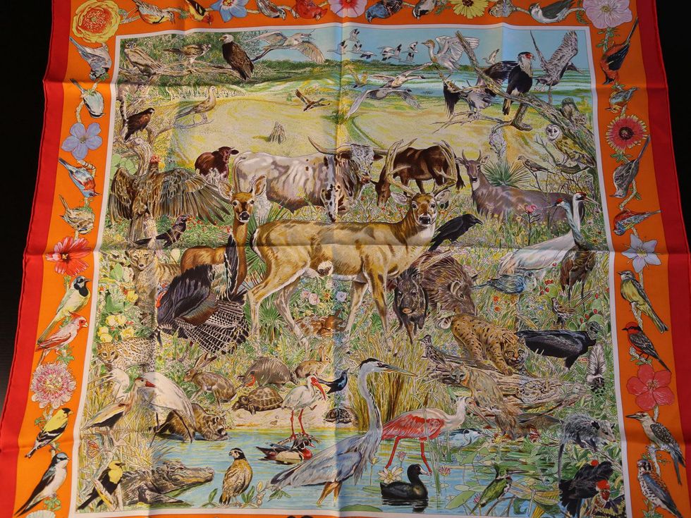 2 Hermes scarf Valentine's Day February 2014