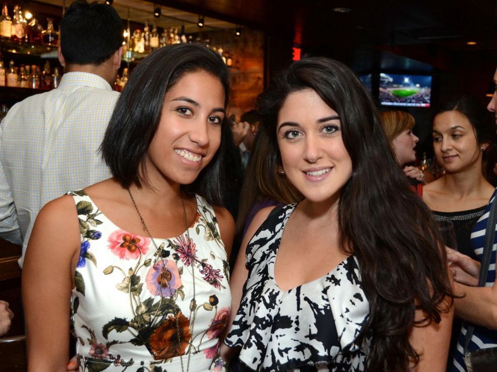 2 Houston Young Professionals and Ballet Barre kickoff event September 2013 Tiare Austin, Maggie Gori