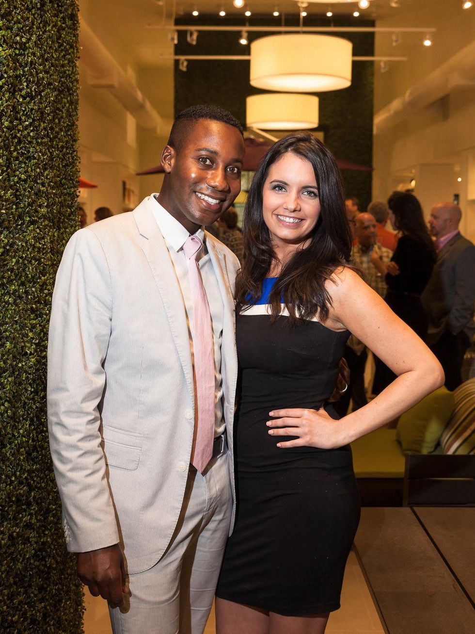 2 JANUS et Cie Houston showroom opening party June 2013 Derek Smith, Renee Hames