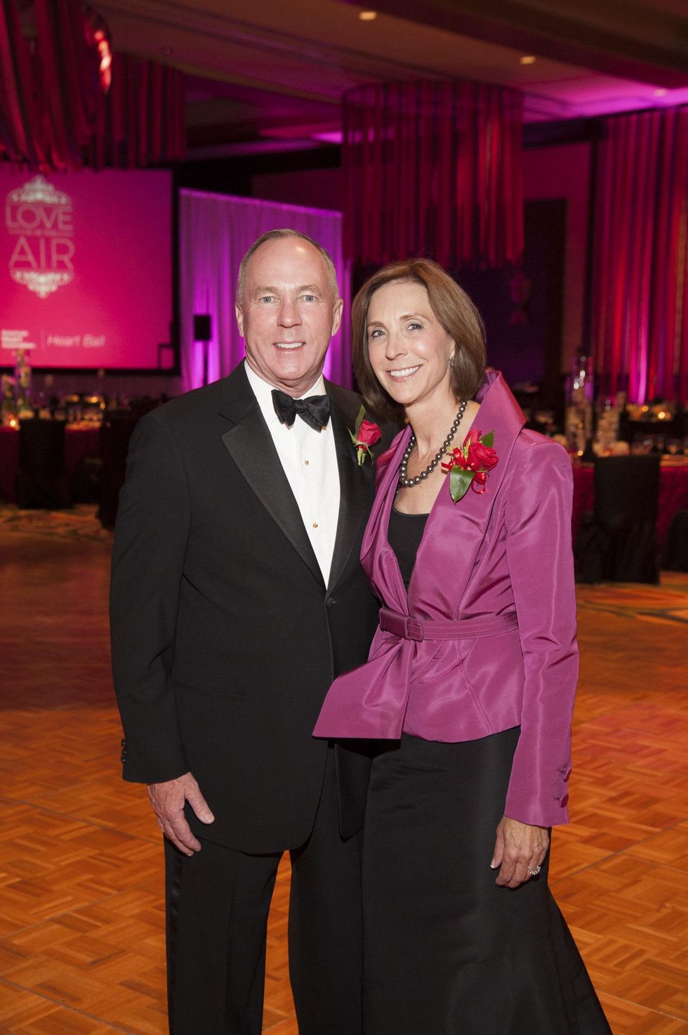 2 John and Cindy Gremp at Heart Ball February 2015