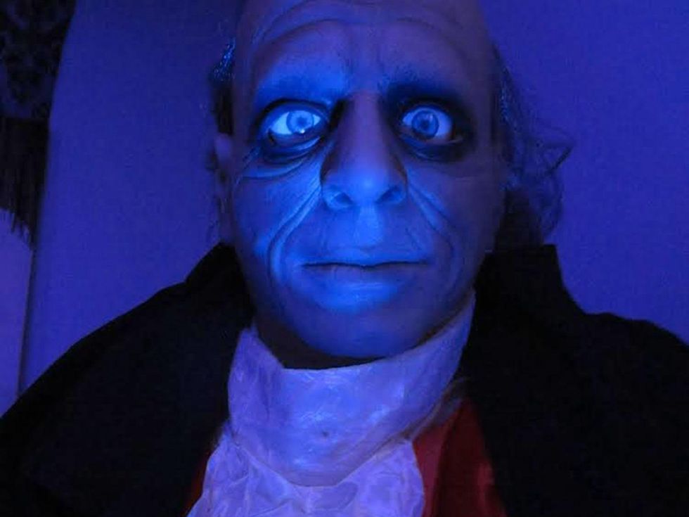 2 - Katie Oxford Halloween October 2014 3rd Annual Haunted House at the National Museum of Funeral History. (This is not a real person!