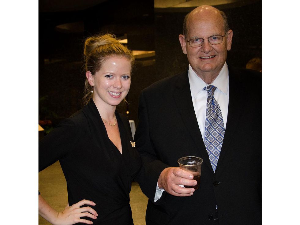 2 Opera in the Heights party September 2013 Meredith Crockett and Fred Whitty
