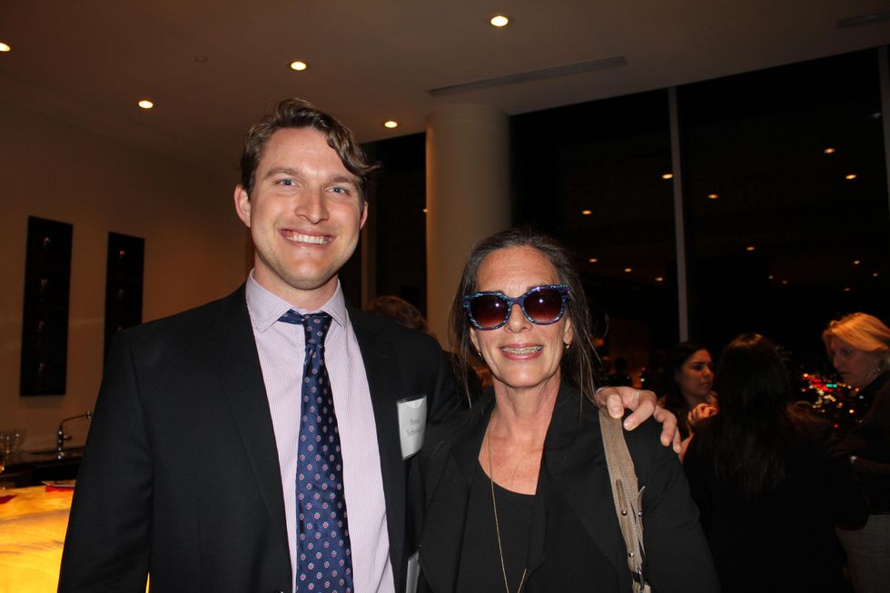 2 Patrick Yarborough and Susannah Touzel at the Jane's Due Process fundraiser February 2015.