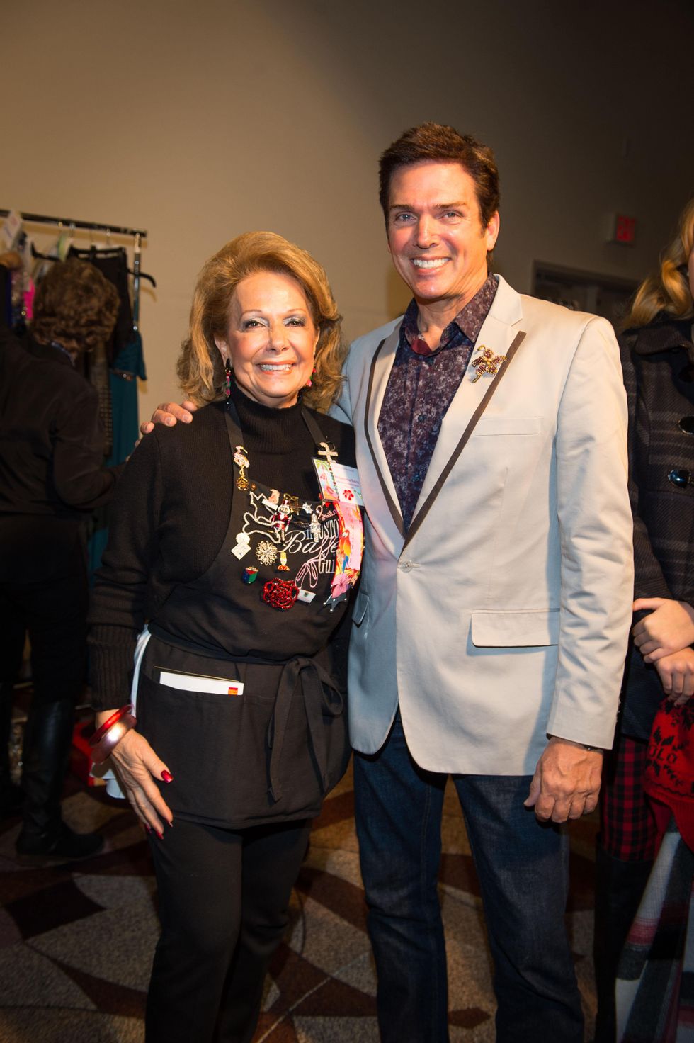 2 Philamena Baird and Lenny Matuszewski at the Nutcracker Market Macy's luncheon November 2014