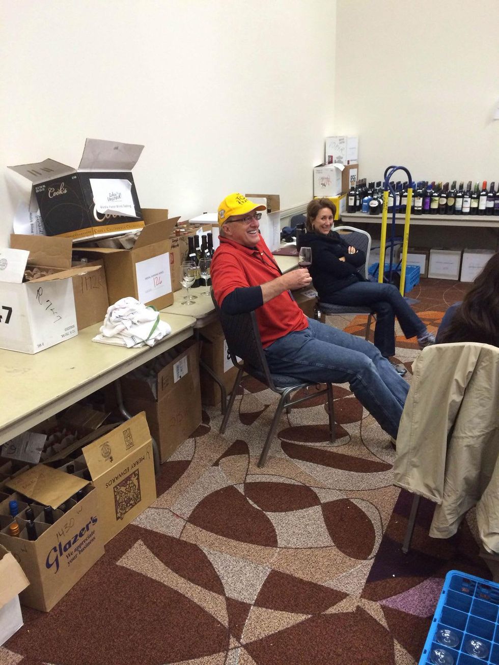 2 Rodeo Uncorked judging tour November 2013