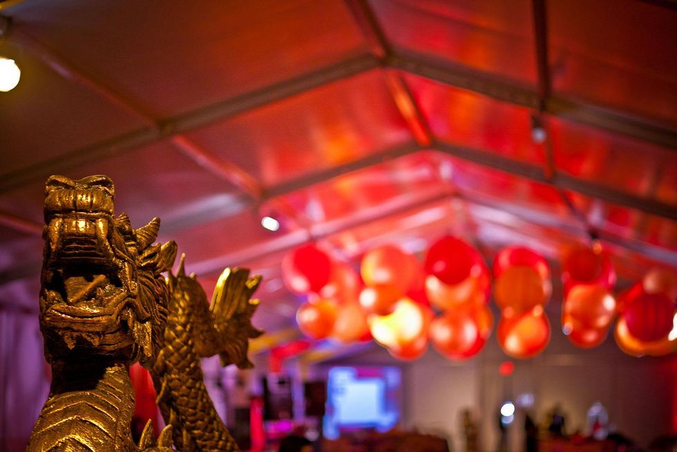 2 The decor at the Asia Society Tiger Ball March 2015