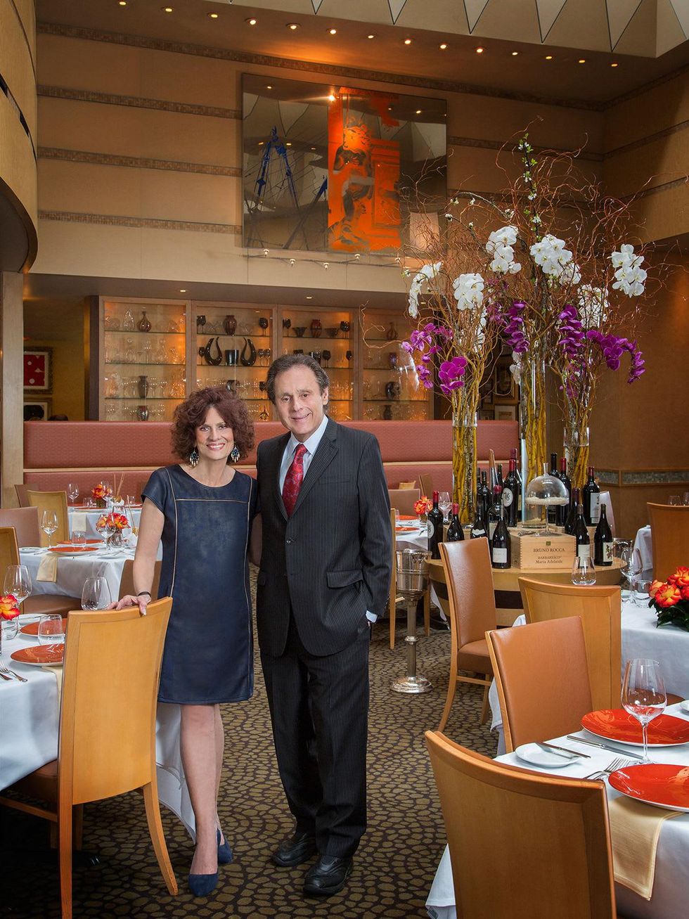 2 Tony's 50th anniversary March 2015 Donna and Tony Vallone portrait THIS