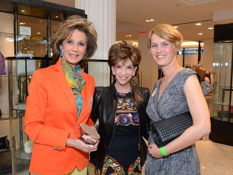 Paula Mott, from left, Diane Lokey Farb and Gabriela Dror at Tootsies's ...