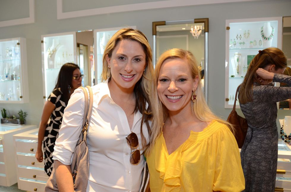 2 Women of Wardrobe Kendra Scott event May 2013 Anne De Leon, Latonya Tichavsky
