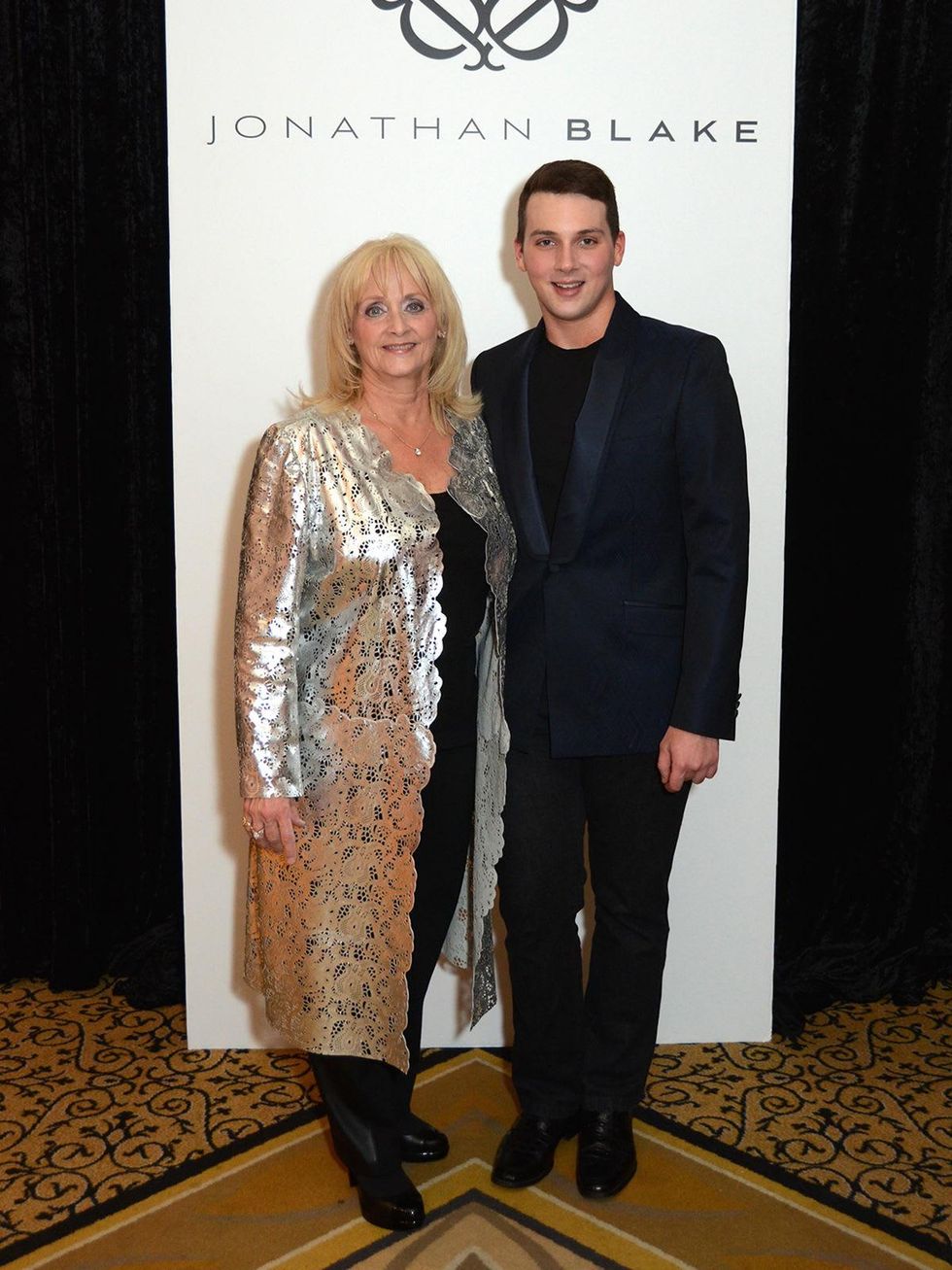 20 47 Mandy Tinkle and Jonathan Tinkle at the Jonathan Blake fashion party April 2014