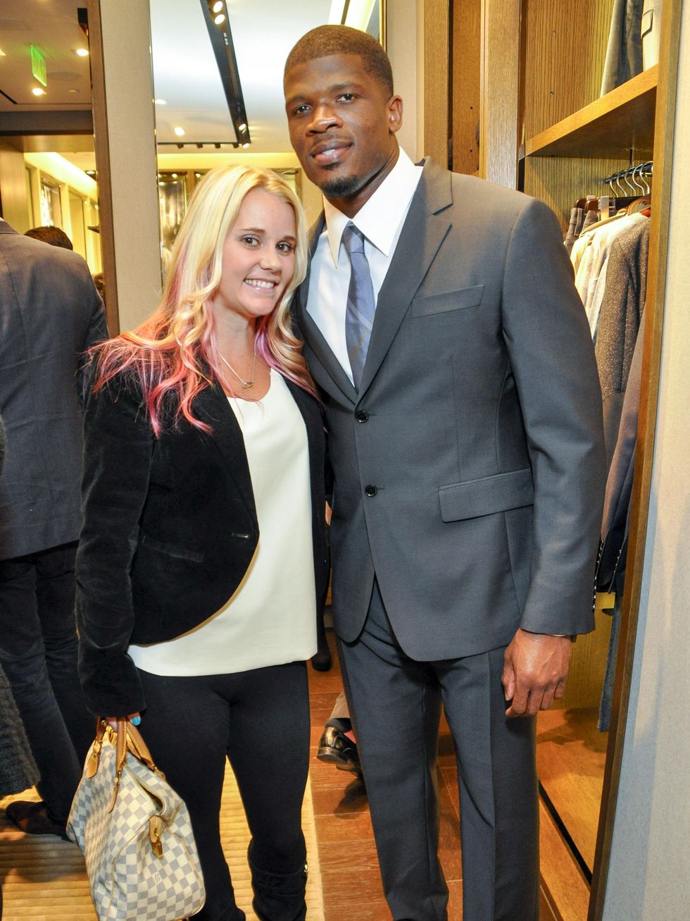 20, Andre Johnson Burberry, December 2012, Jayme Lamm, Andre Johnson