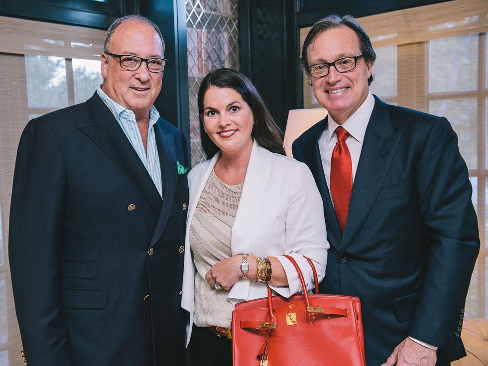 20 Drybar launch event September 2013 Jeff Hirschberg, Jennifer Bosch, Ron Franklin